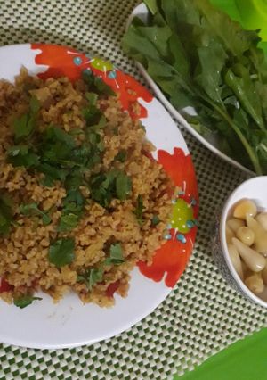 صورة لوصفة برغل ببندورة