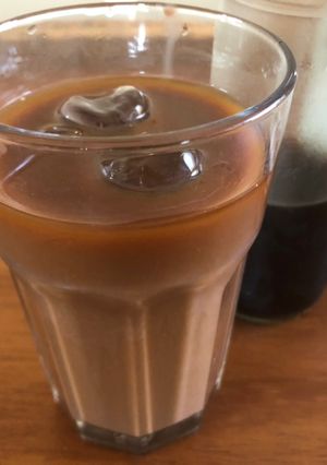 Φωτογραφία της συνταγής Κρύος καφές με σοκολάτα φουντούκι