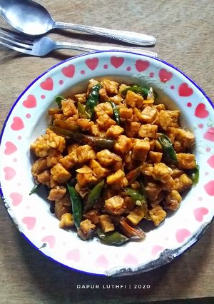 Foto resep Tempe Cabe Ijo