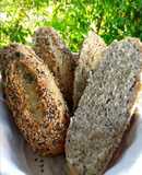 Barras de pan multicereales