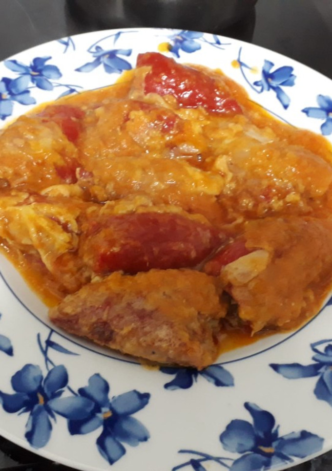 Una foto de Pimientos del piquillo rellenos de carne picada