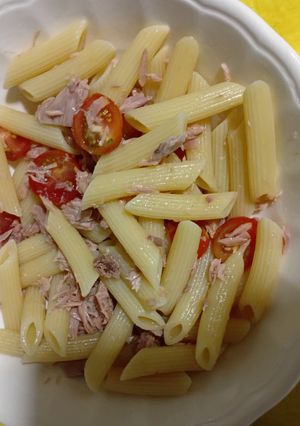 Una foto de Pastas con atún