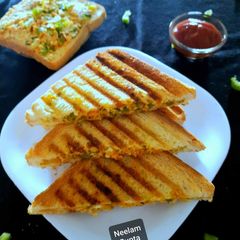 Paneer Vegetables Stuffed Grilled Sandwich A picture of Paneer Vegetables Stuffed Grilled Sandwich.