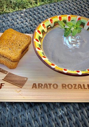 O poză a rețetei Supă cremă de ciuperci.