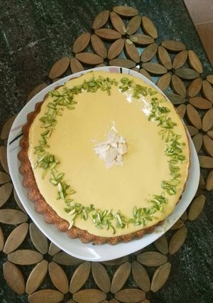 صورة لوصفة كيكه بالقشطه