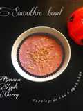 Smoothie bowl(chuối, cherry, táo)