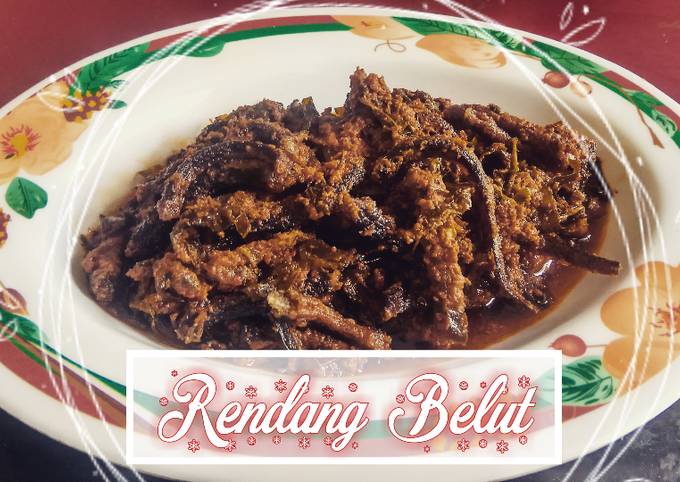 Rendang Belut