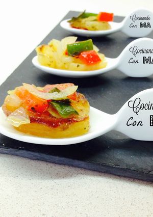 Foto principal de Patatas a lo Pobre con Pimientos