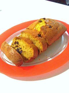 Una foto de Bizcocho de calabaza con chispas de chocolate