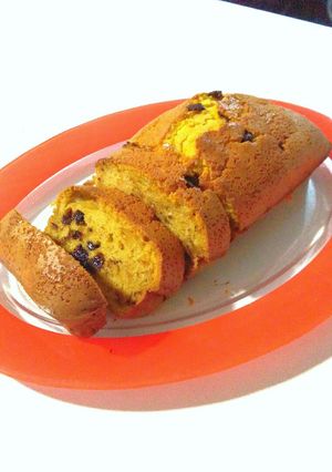 Una foto de Bizcocho de calabaza con chispas de chocolate