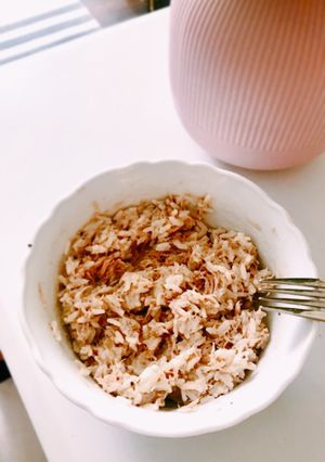Tonhalas rizs recept fotója