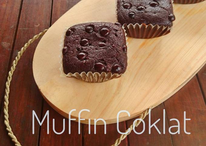 Muffin Coklat Tanpa Mixer