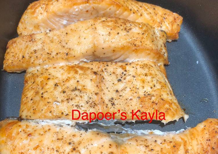 Resep Unik Salmon Panggang Enak Bergizi