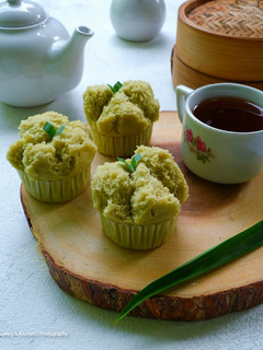 Foto resep Bolu Kukus Pandan