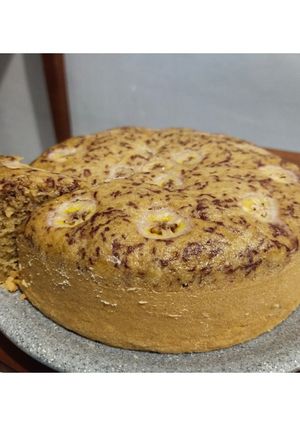 Foto resep Bolu kukus pisang, 4 telur tanpa mixer
