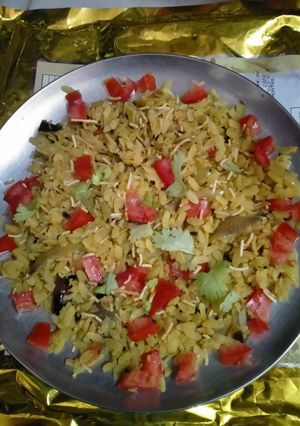 A picture of Veg poha.