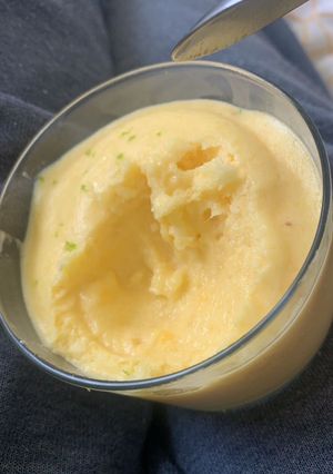 Une photo de Sorbet mangue ananas