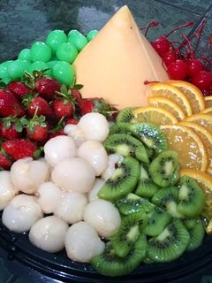 Foto resep Tumpeng Puding Buah Simple