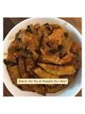 Kimchi Stir Fry & Pumpkin RiceBowl