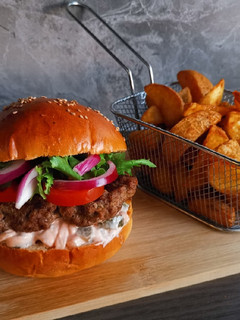 Hamburger zsemle-szénhidrát csökkentett recept fotója