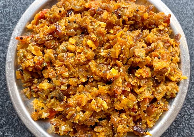 Recipe of Favorite Bitter gourd poriyal