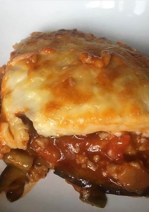 Una foto de Moussaka sin gluten a mi manera