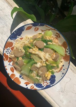 Foto resep Mie Siram Bakso