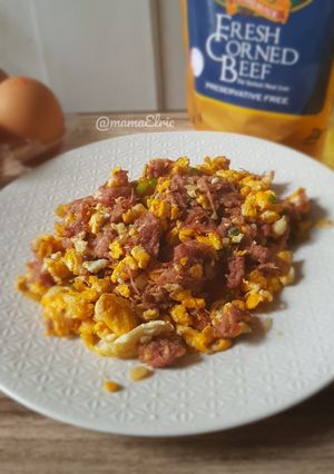 Foto resep Oseng telur kornet