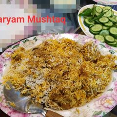 A picture of Basmati rice Chicken Biryani (homemade masala).
