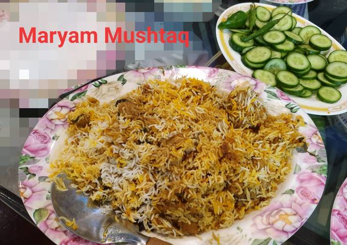 Basmati Chicken Biryani (homemade masala)