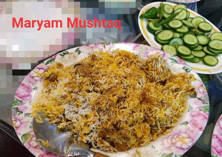 Steps to Prepare Ultimate Basmati Chicken Biryani (homemade masala)