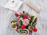Une photo de salade barbecue