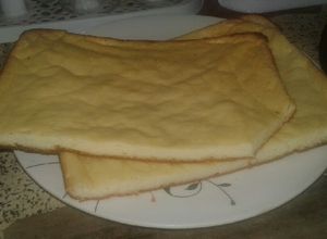 Una foto de Fainá de queso en licuadora