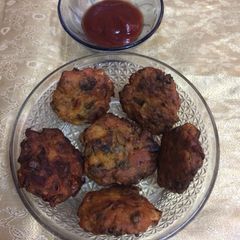 A picture of Vegetable cutlet.