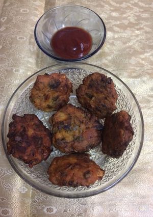 A picture of Vegetable cutlet.