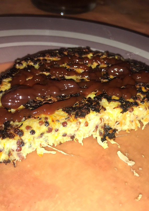 Una foto de Hamburguesas de quinoa y calabacín