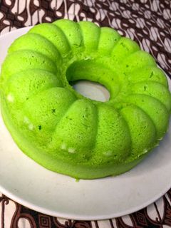 Foto resep Bolu Kukus Santan Pandan