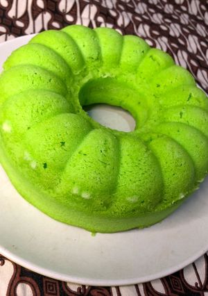 Foto resep Bolu Kukus Santan Pandan