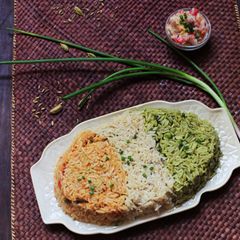 Tri-color Rice A picture of Tri-color Rice.