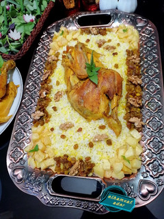 عکسی از دستور مچبوس مرغ الهام پز