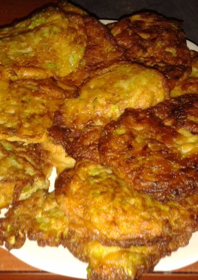 Оладушки из кабачков