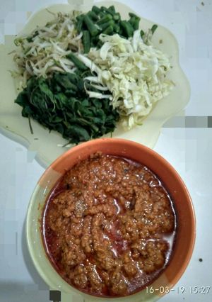 Foto resep Pecel sayuran