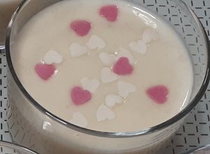 Una foto de 123. Panna cotta de chirimoya