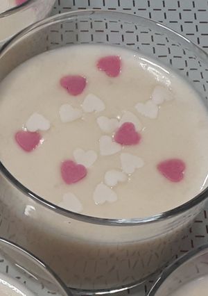 Una foto de 123. Panna cotta de chirimoya