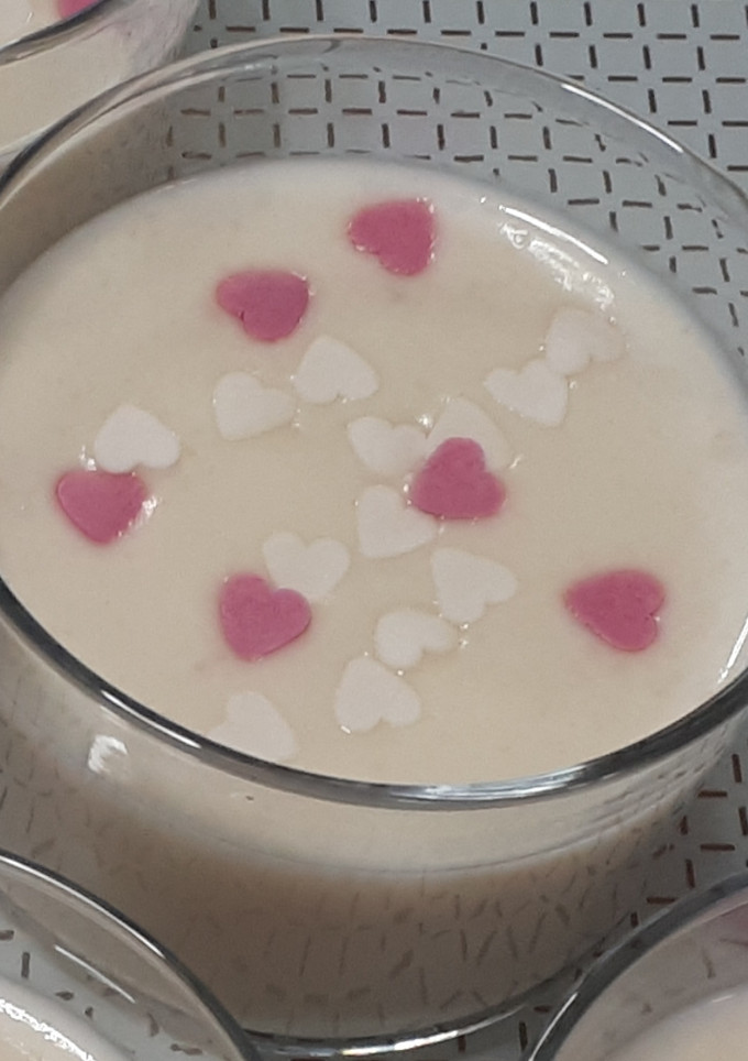 Una foto de 123. Panna cotta de chirimoya