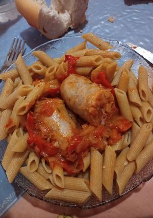 Una foto de Chorizo a la pomarola fácil !🍲