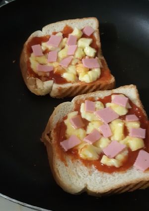 Una foto de Mini pan pizza