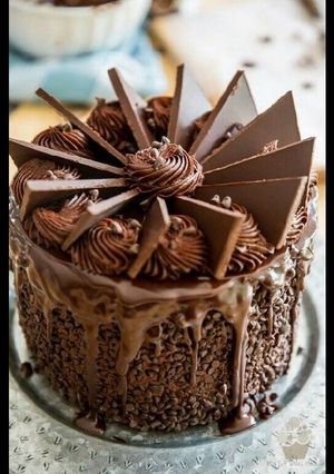 A picture of Chocolate cake.