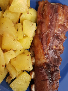 Una foto de Costillas a la barbacoa