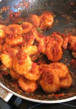 Foto resep Udang Balado